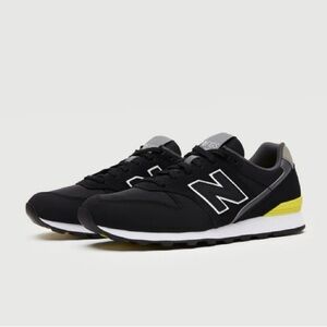FIGS X New Balance 996 'Grey Yellow' shoes 9.5